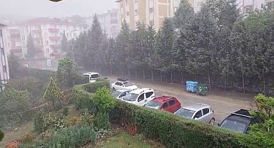 Sakarya'da iki mevsim bir arada; sağanak ve fırtına sonrası güneşli hava