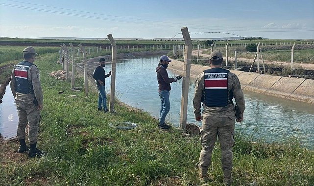 Şanlıurfa'da yasaklanan alanlarda yüzenlere 94 bin lira ceza