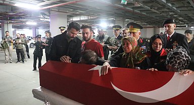 Şehit uzman çavuşun cenazesi, memleketi Afyonkarahisar'a getirildi