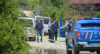 Tarladan dönen çifti, tabanca ile öldürdü