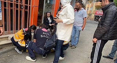 Tekirdağ'da 1'inci kattan düşen bebek yaralandı