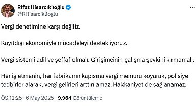 TOBB Başkanı Hisarcıklıoğlu: Kayıt dışı ekonomiyle mücadeleyi destekliyoruz