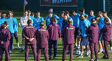 Trabzonspor'da Galatasaray mesaisi başladı