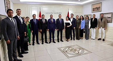TÜMGİŞ heyetineden Mersin'e ziyaret