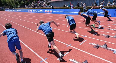 Türkiye'nin en hızlı çocukları belli oldu