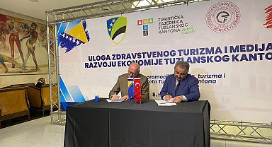 Tuzla Kantonu Turizm Birliği ile Türkiye Basın Federasyonu arasında bölgenin tanıtımına yönelik iş birliği