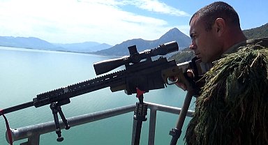 Uluslararası En İyi Keskin Nişancı Timi Yarışması'nda, ilk 3 derece Türkiye'nin oldu