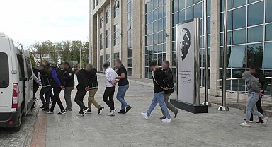 Uşak'ta uyuşturucuya 11 tutuklama