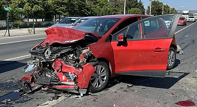 Uşak'ta zincirleme kaza: 7 yaralı