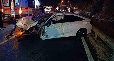 Kırklareli Pınarhisar'da trafik kazası: 4 Yaralı